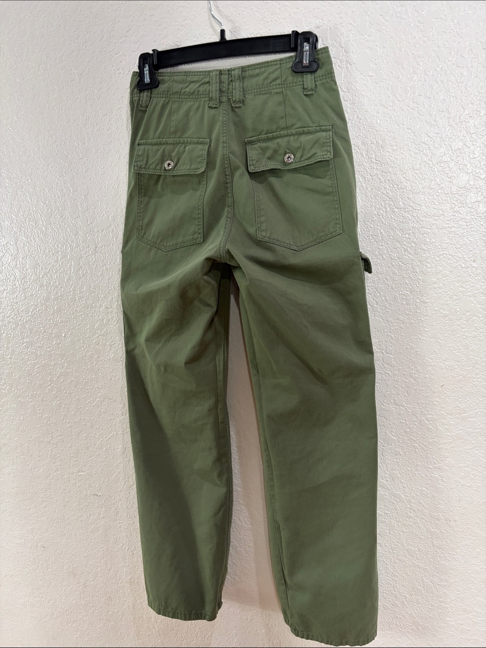 Bershka ,Size 2,Olive Green Cargo Pants - Classic Utility Style - Picture 9 of 17